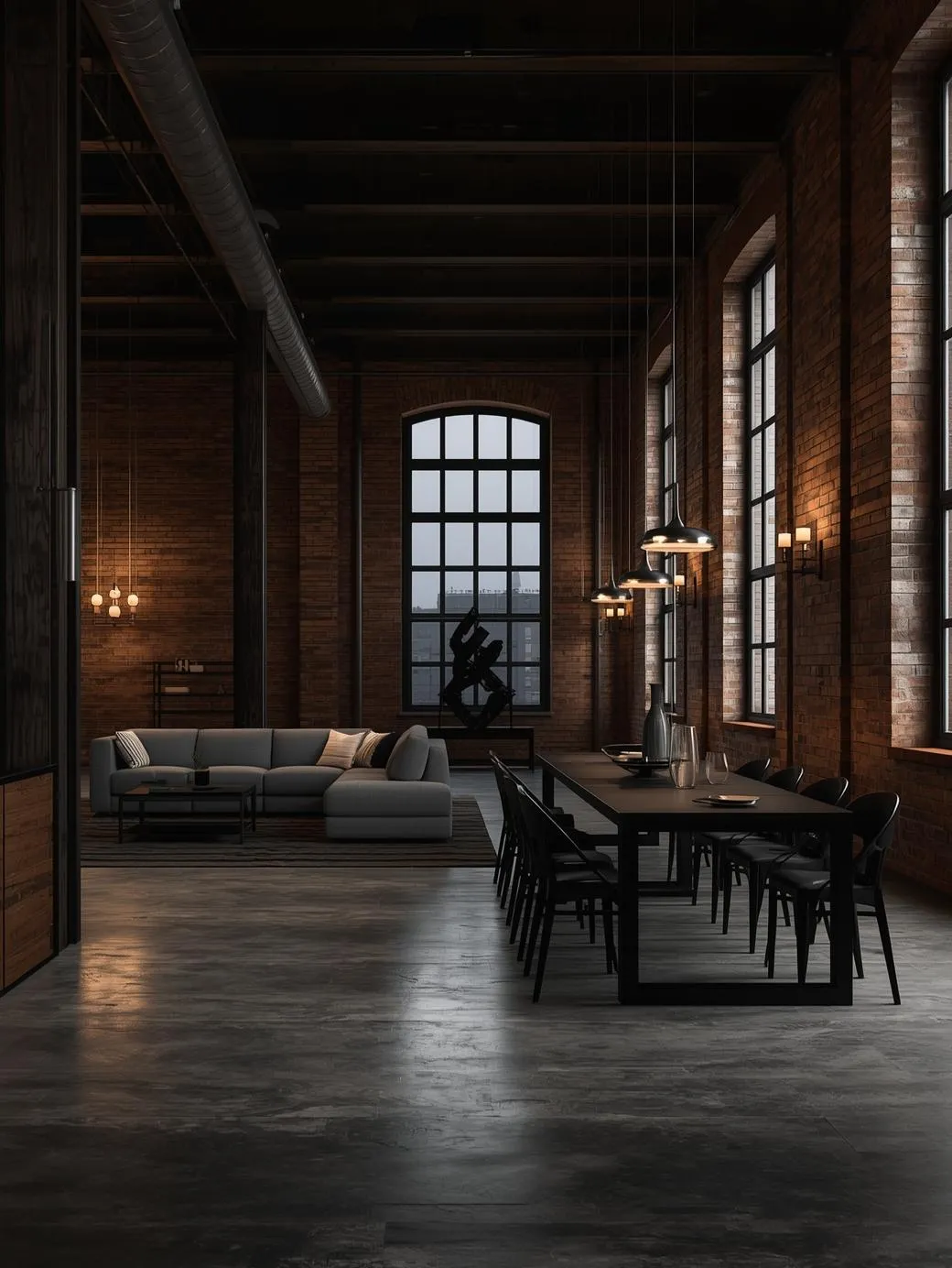 ndustrial-loft-living-room-dining-combo-charcoal-