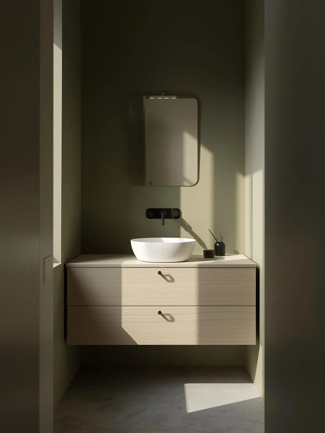 japandi bathroom style