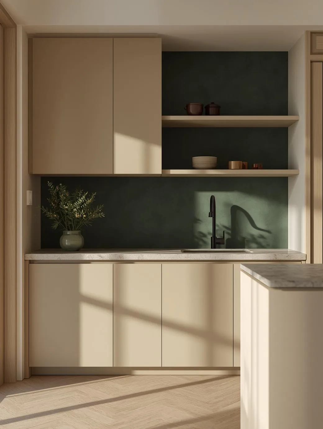 Japandi Kitchen Decor