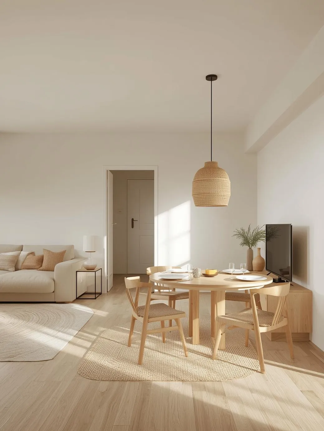 apartment-living-room-dining-combo-