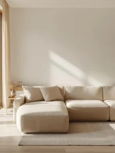 Low-profile living room furniture