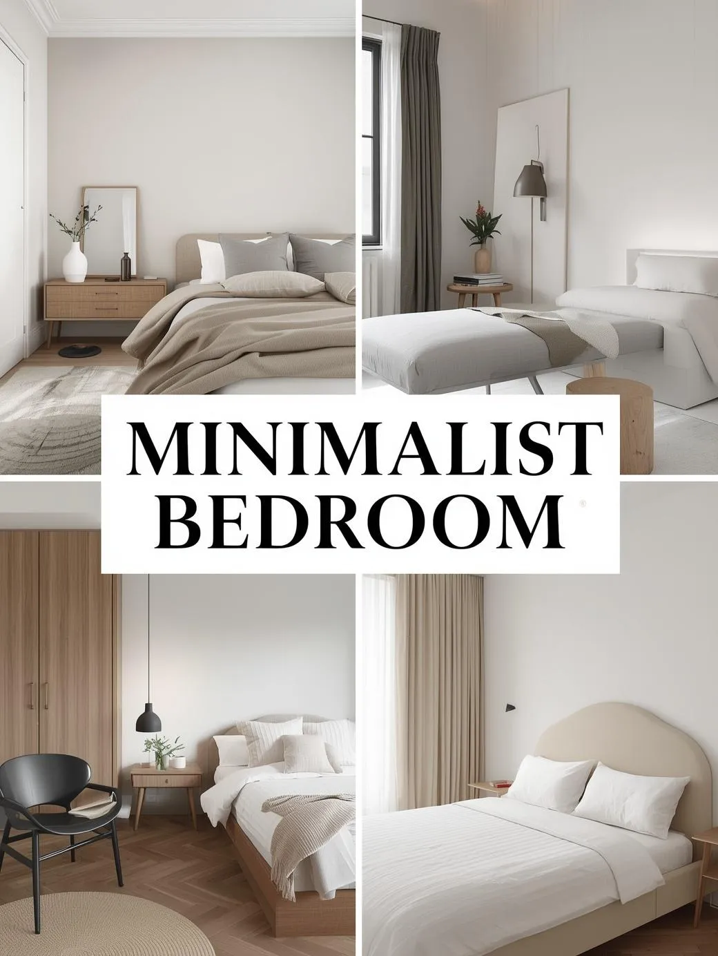 Minimalist bedroom
