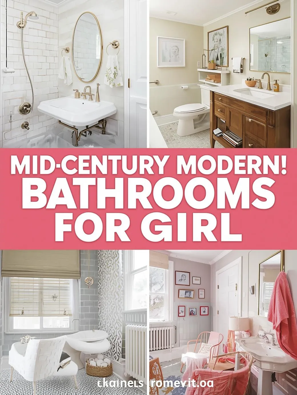 Modern Bathrooms for Girls