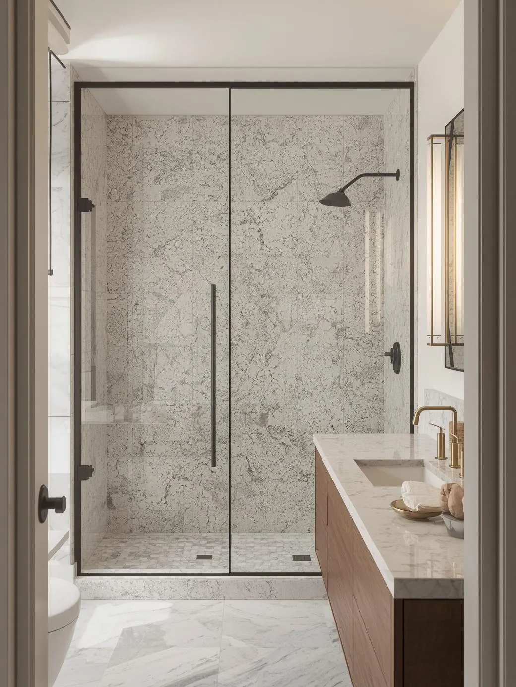 Shower wall feature idea