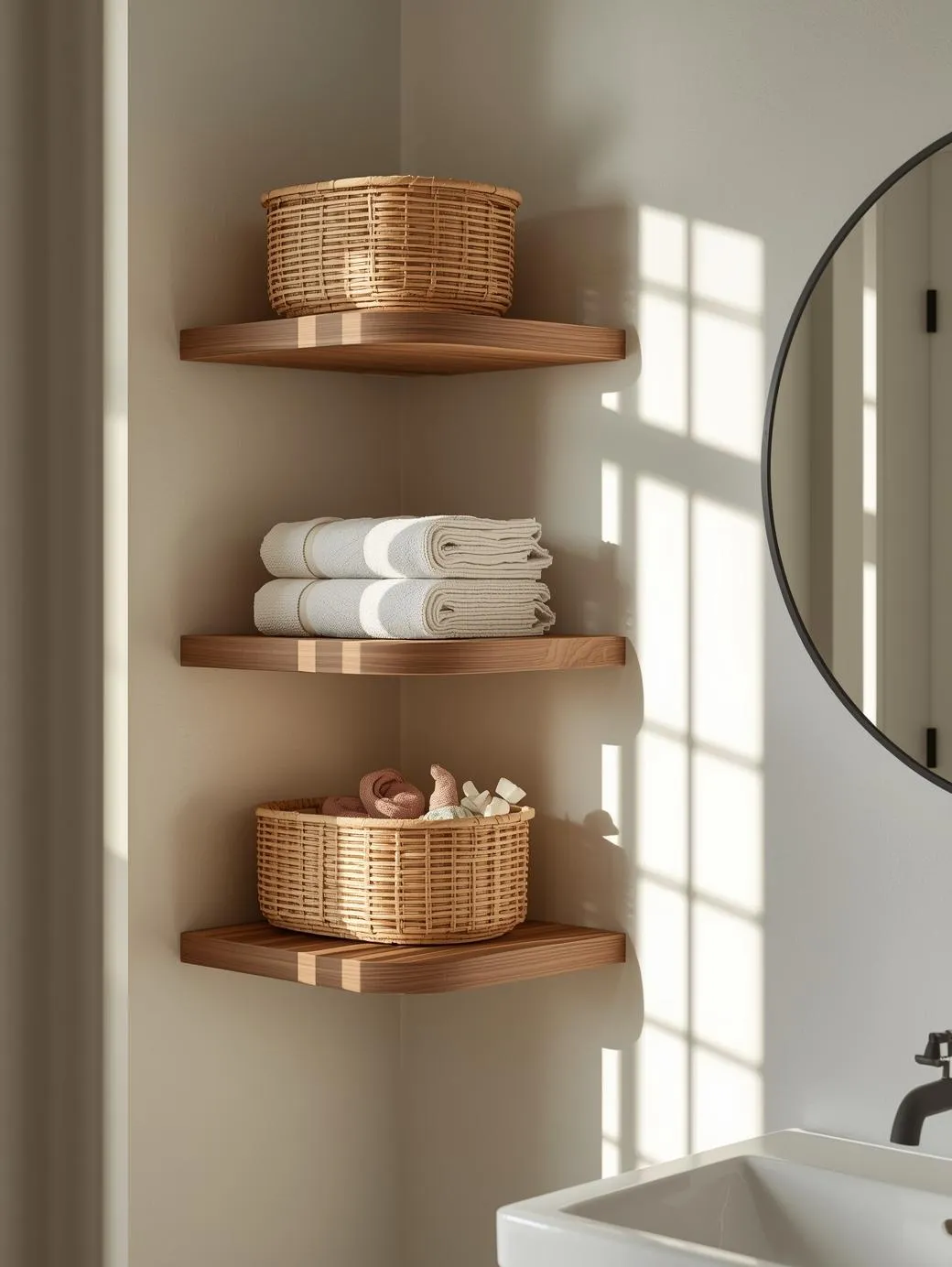 Washroom Shelve design